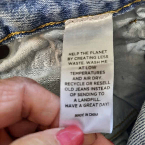 NWT PacSun Men' low rise Baggy Wide Jeans in Light Blue SIZE 23 - Picture 2 of 15